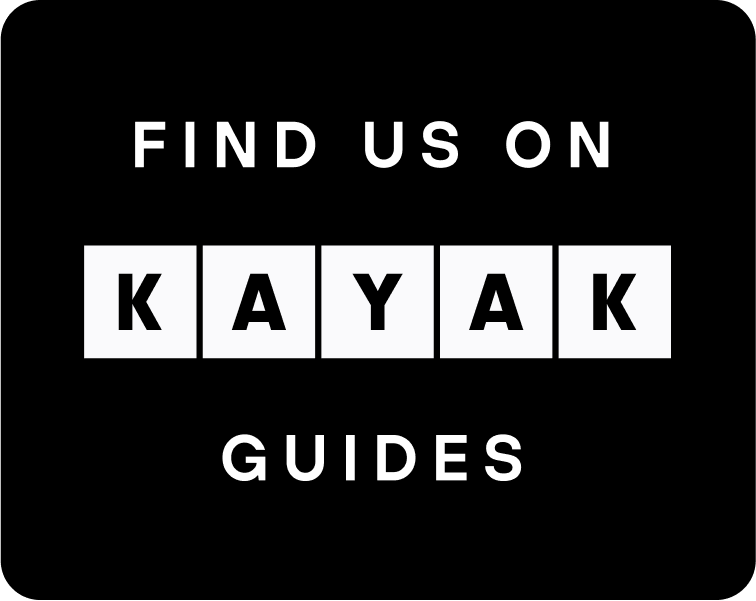 Find us on KAYAK Guides